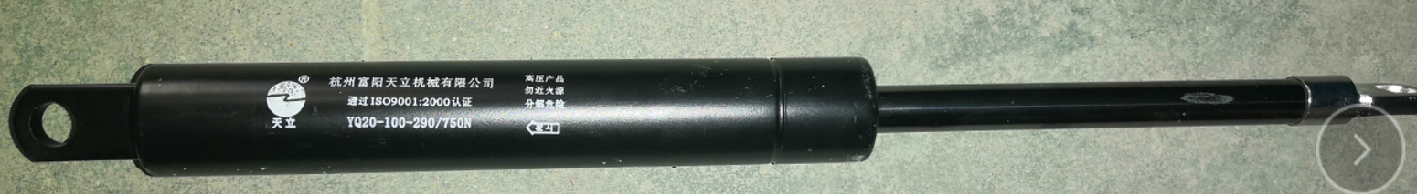 3.31 Стойка тела рукоятки демпферная, газовая на штабелере WS/IWS/PWS (Gas spring)