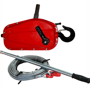 Лебедка рычажная тросовая TOR МТМ 3200, 3,2 т, L=30м 