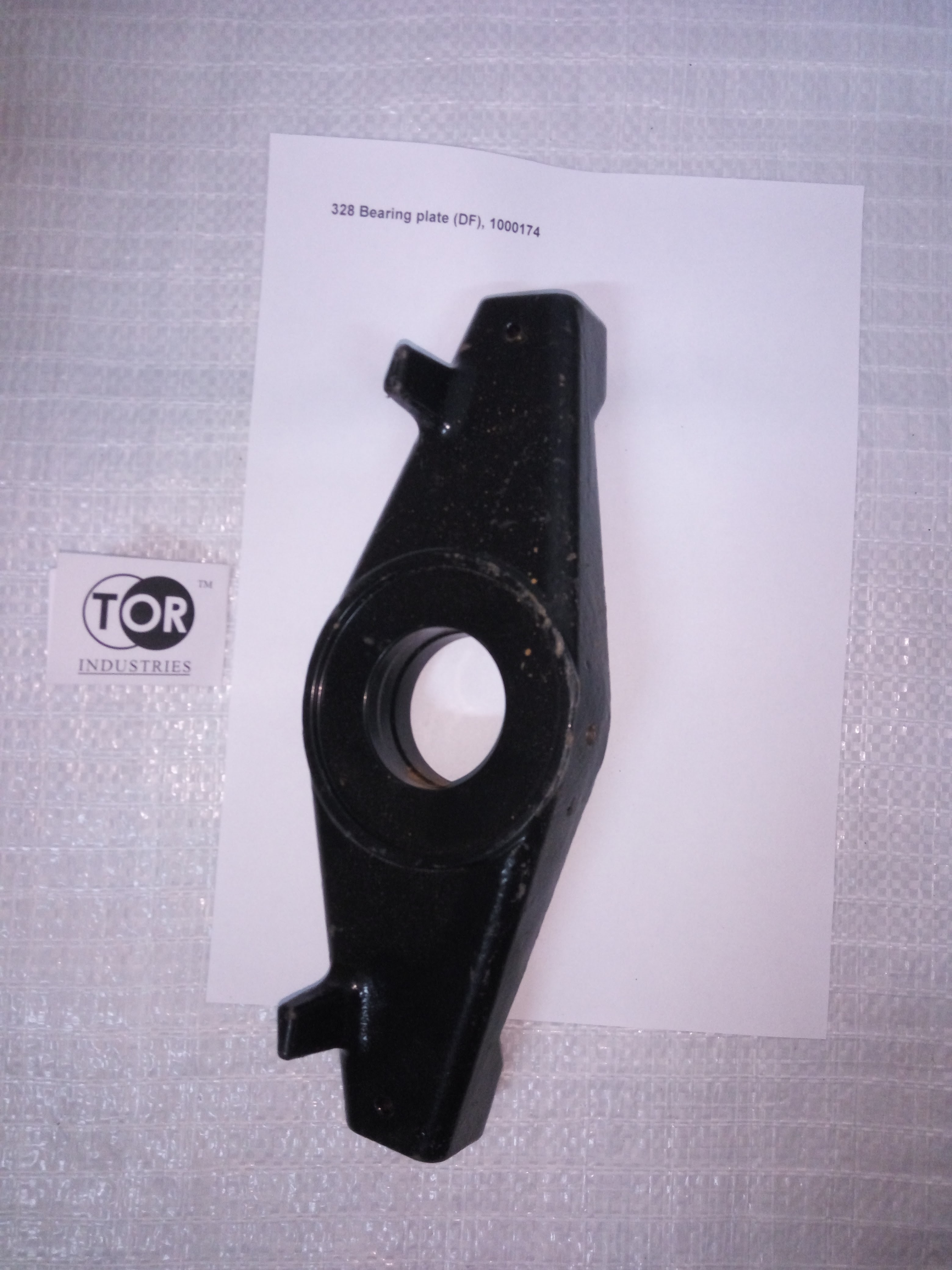 328 Опорная площадка (Bearing plate) (DF)