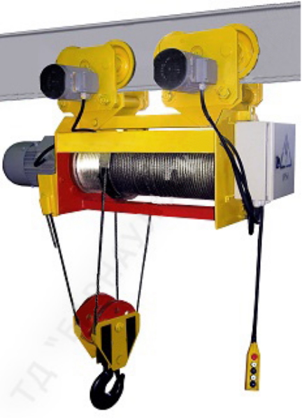 Таль электрическая канатная 6,3 т 28 м Т630-541(28)4О-1ПТО