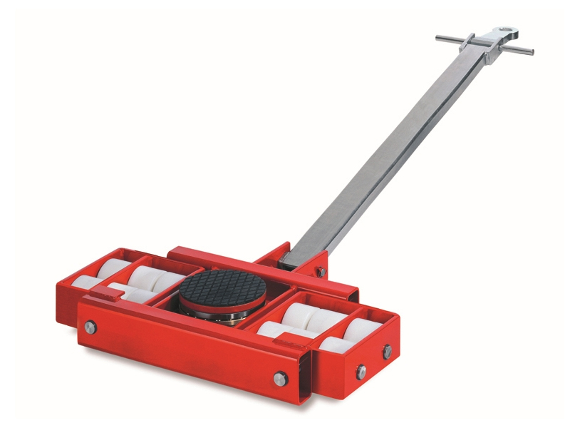 Роликовая платформа поворотная TOR X12 г/п 12тн (с ручкой)