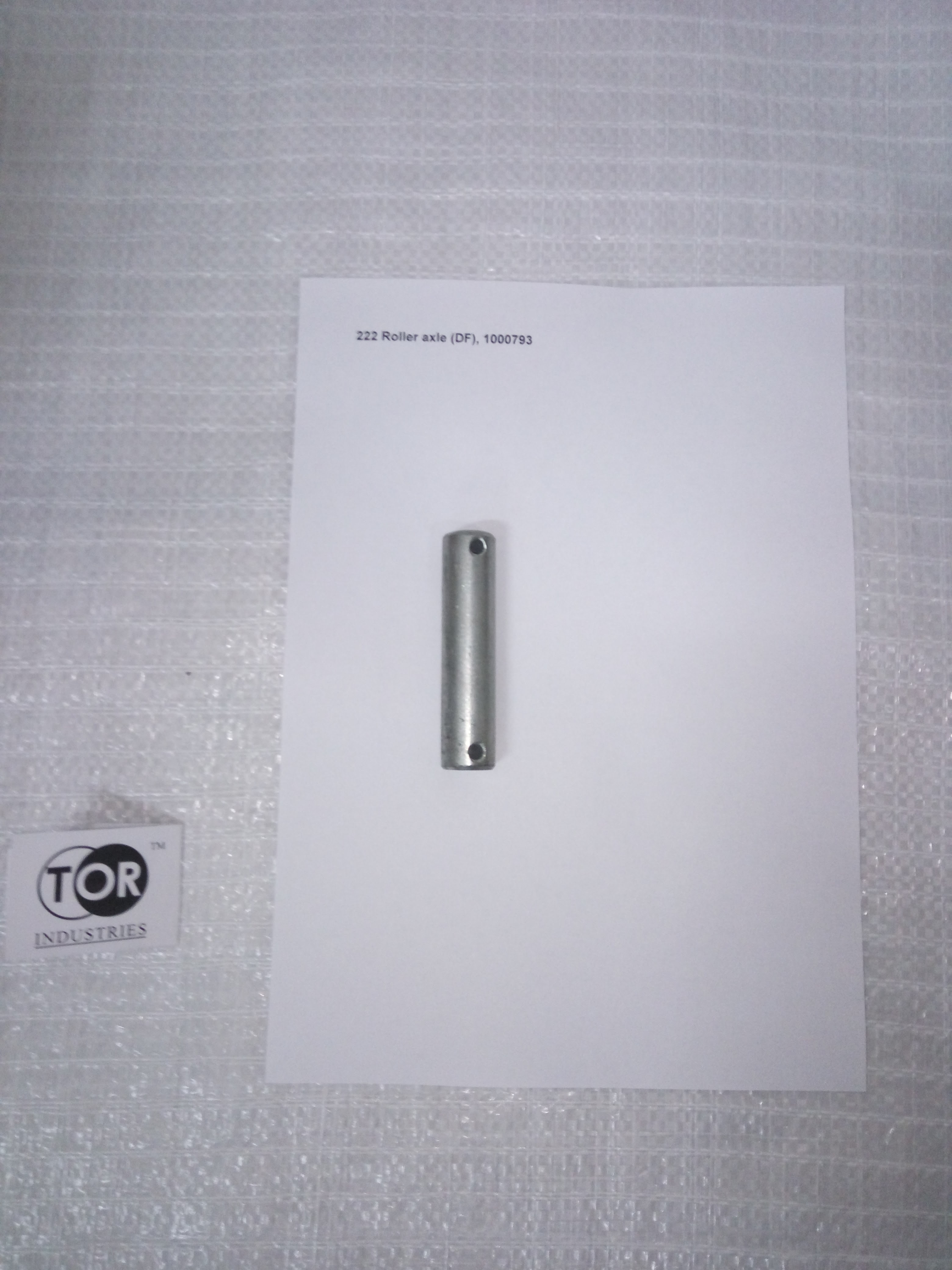 222 Ось заднего ролика (Front axle) (DF)