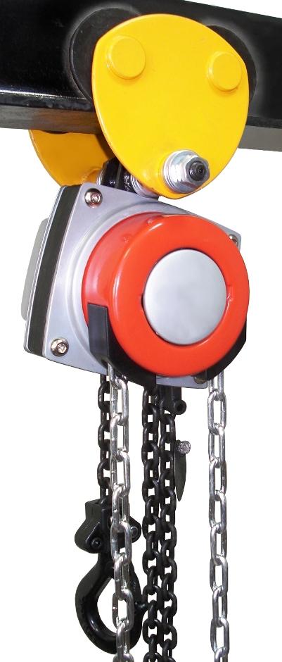 Таль ручная шестеренная цепная передвижная ТРШБм 0,5 т 12 м