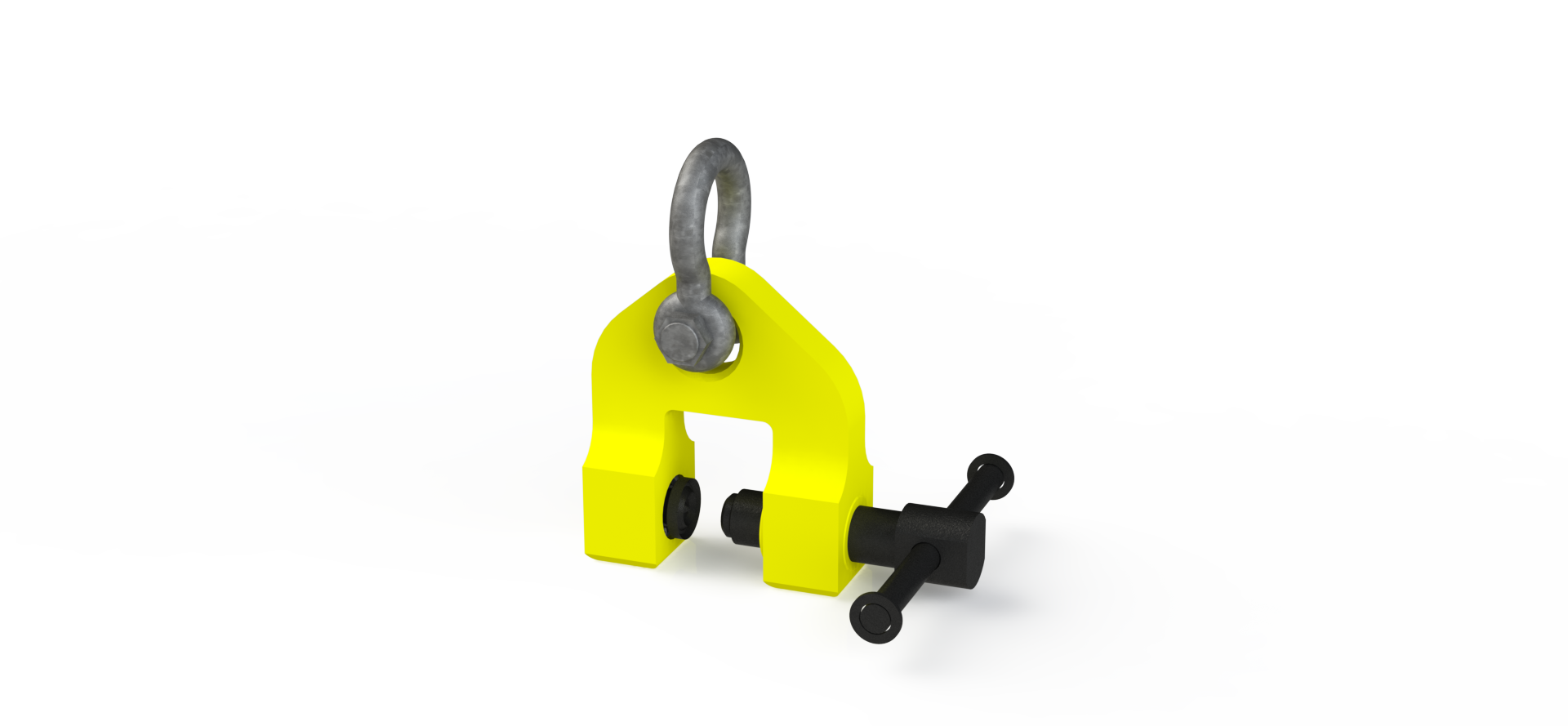 Захват струбцинный вертикальный ZSV (г/п 7,5 т, лист 0-80мм)