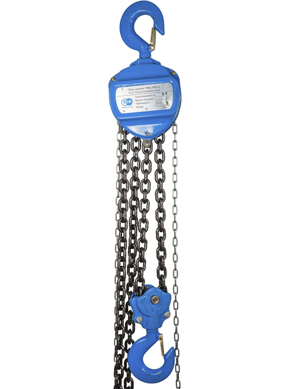 Таль ручная шестеренная TOR ТРШ (C) 5ТХ3М (N)