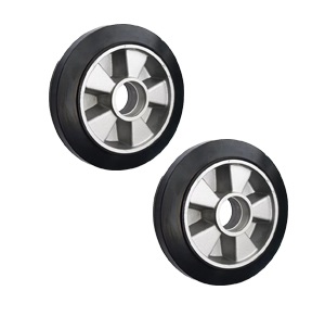 Колесо б/подш. резиновое 80х70мм для тележки гидравлической AC DF