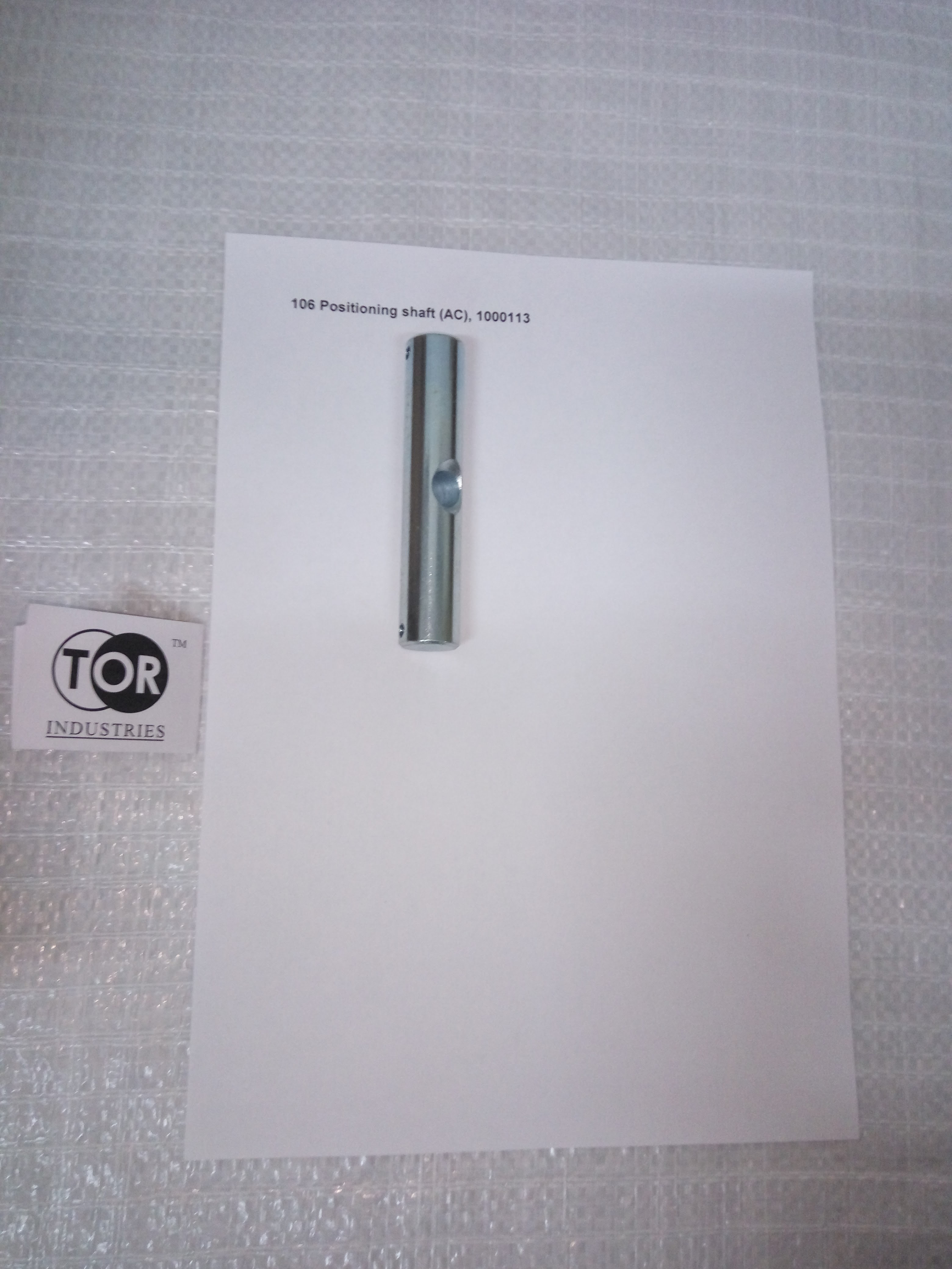 106 Ось рукояти горизонтальное крепление (Positioning shaft) (AC/RHP)