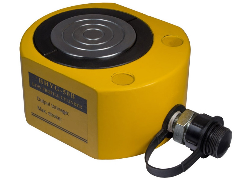 Домкрат гидравлический низкий (таблетка) TOR HHYG-501 (ДН50М16), 50т