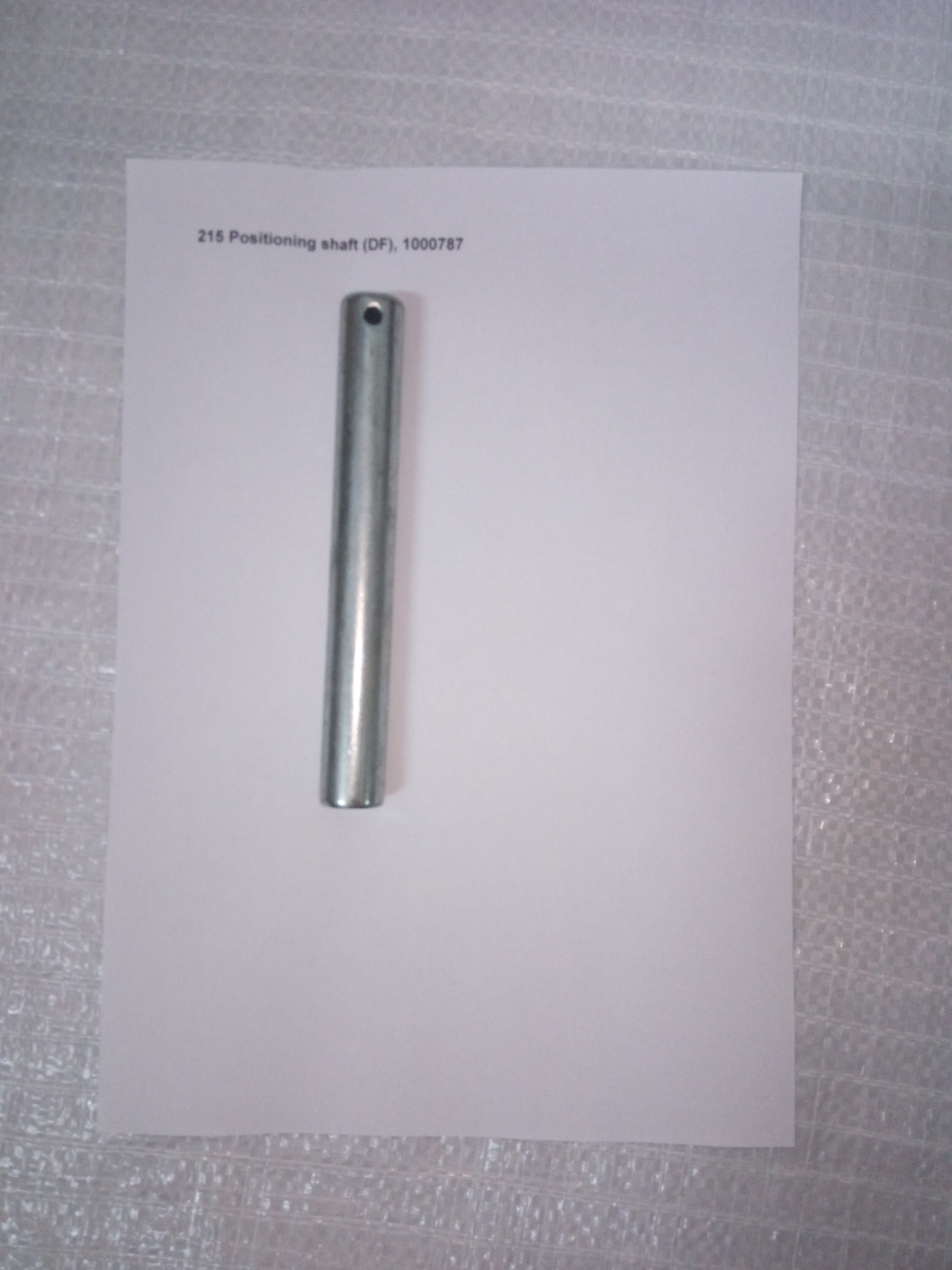 215 Ось рамы роликов (Positioning shaft) (DF)